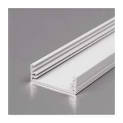 PROFILO IN ALLUMINIO 2M WIDE VERNICIATO BIANCO