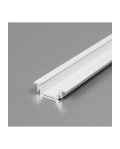 PROFILO IN ALLUMINIO 2M DA INCASSO BIANCO X STRIP