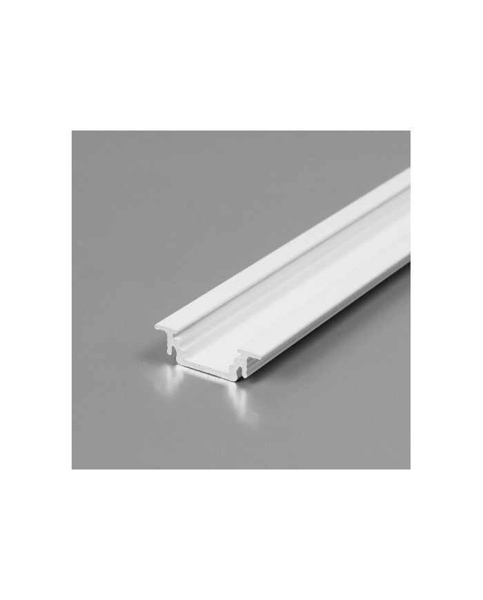 PROFILO IN ALLUMINIO 2M DA INCASSO BIANCO X STRIP