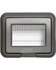 IDROBOX COPERCHIO 3 POSTI IP55 LUNA NERO