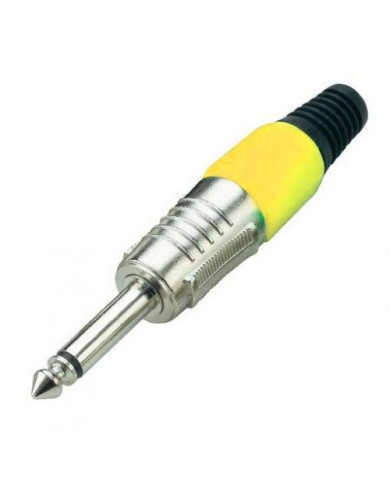 SPINA JACK 6.3 MONO METALLICA CON GUIDACAVO GIALLA