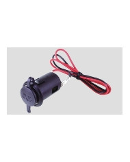 PRESA ACCENDISIGARI DA PANNELLO CON COPERCHIO