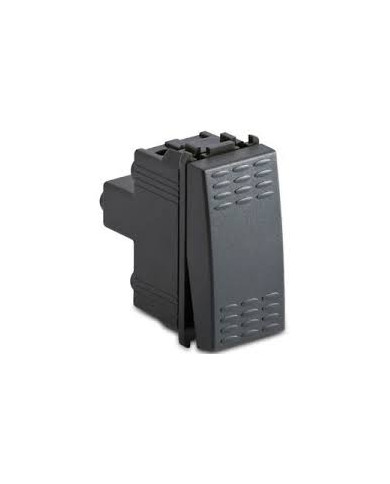 PULSANTE 1P 10A 220V GRIGIO MASTER