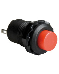 INTERRUTTORE PULSANTE STABILE 3A ON-OFF ROSSO