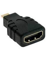 ADATTATORE SPINA MICRO HDMI ''D'' PRESA HDMI ''A'' DORATO