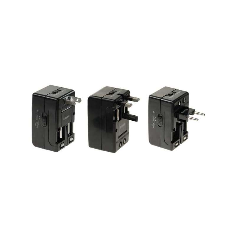 ADATTATORE RETE DA VIAGGIO SP/PR UNIVERSALI 110/22