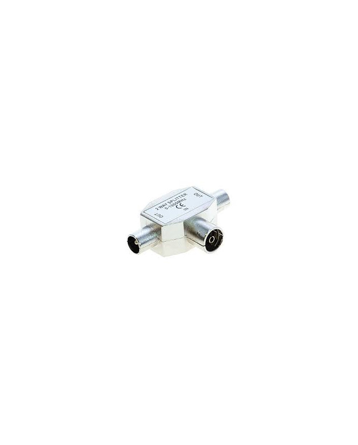 PRESA COAX TV TRIPLA 1 PRESA 2 SPINE 9.5MM INDUTTI