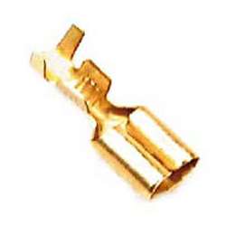 FASTON FEMMINA 6,3MM CON DENTINO