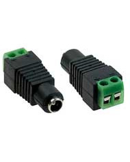 SPINA ALIMENTAZIONE 2,1MM X 5.5MM MORSETTI A VITE