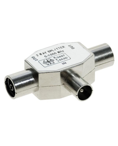 SPINA COAX TV TRIPLA 1 SPINA 2 PRESE 9.5MM