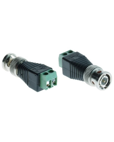 SPINA BNC CON MORSETTI A VITE X RG58-59-174