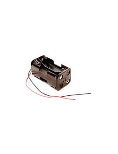 PORTABATTERIA X 4 STILO+CAVI ALIMENTAZIONE