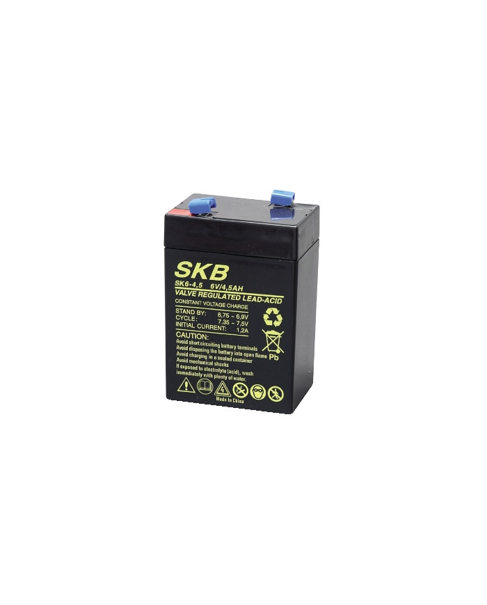 BATTERIA PIOMBO 6V 4,5AH SKB