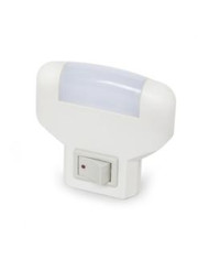 LUCE NOTTURNA 0.5W CON INTERRUTTORE LUCE BIANCA