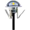 PUNTO LUCE SEGNA PASSO IP65 12Vdc 0,4W LUCE A 90° 3000K D.35mm x H35mm