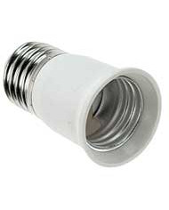 PORTALAMPADA ADATTATORE DISTANZIATORE E27 35MM