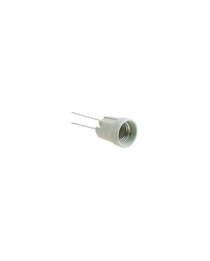 PORTALAMPADA X LAMPADA E27 220V IN CERAMICA
