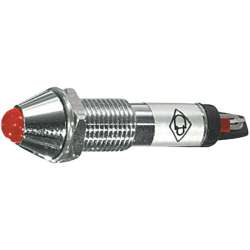 SPIA LUMINOSA DA PANNELLO 220V ROSSO