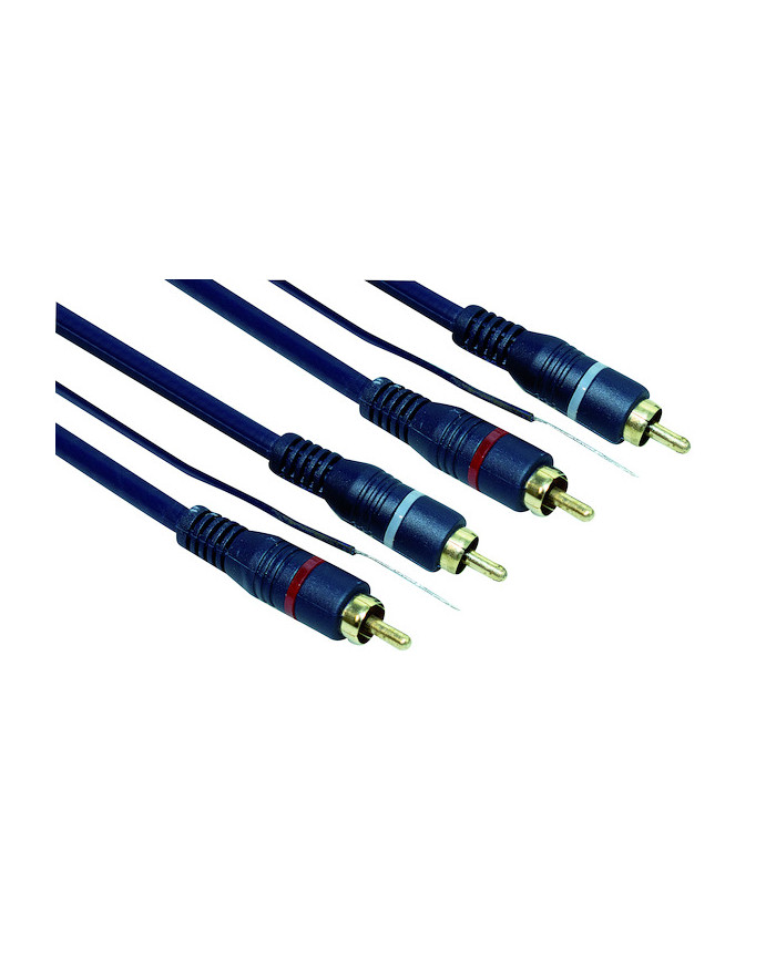 CAVO AUDIO 2 SPINE RCA 2 SPINE RCA+REM 5MT X HI-FI