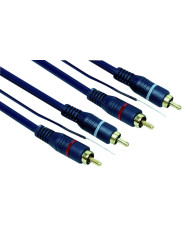 CAVO AUDIO 2 SPINE RCA 2 SPINE RCA+REM 5MT X HI-FI