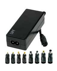 ALIMEN.SWITC.NOTEBOOK 40W MAX, CON 8 PLUGS, OUT 9.5/12/16/19/20Vcc, Auto function, con ERP