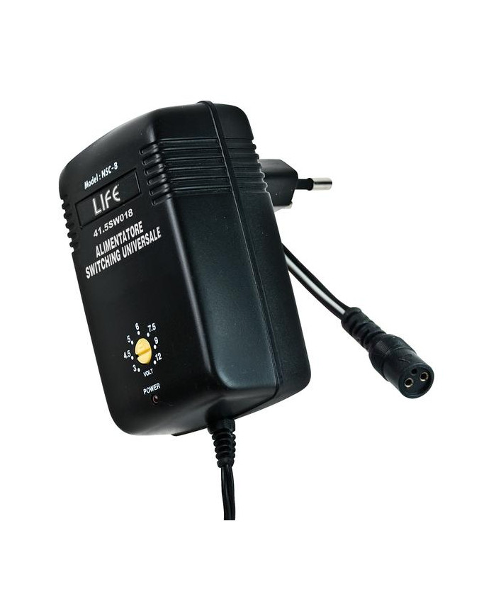 ALIMENTATORE SWITCHING UNIVERSALE 18W 1.5A 3-12V