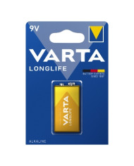 BATTERIA 9V ALKALINE LONG LIFE BL 1PZ VARTA