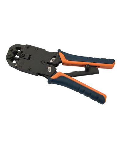 PINZA CRIMPATRICE PER PLUG TELEFONICI 4/4-6/6-8/8P