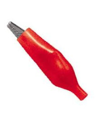PINZA COCCODRILLO ROSSA IN GOMMA 35MM
