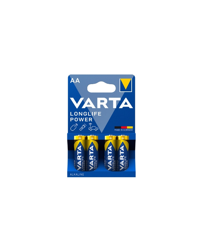 STILO ALKALINA LONGLIFE POWER BL 4PZ VARTA