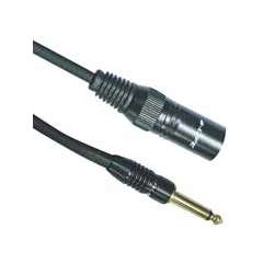 CAVO AUDIO SPINA JACK 6,3MM MONO SPINA CANON 3MT