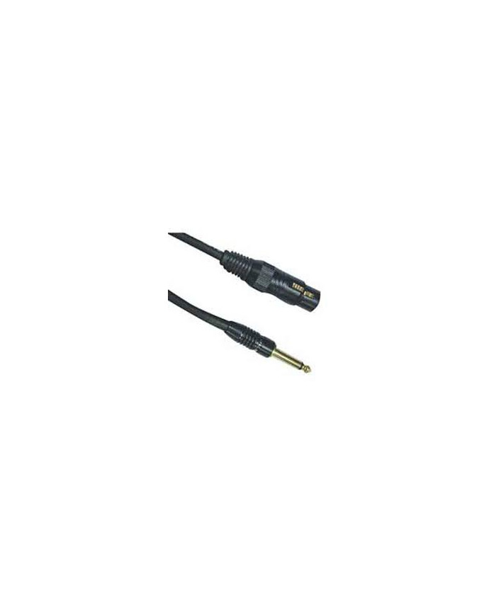 CAVO AUDIO SPINA JACK 6,3MM MONO PRESA CANON 20MT