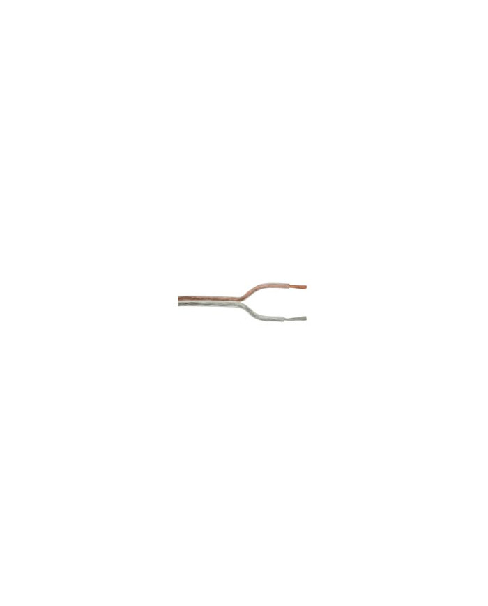CAVO PIATTINA TRASPARENTE 2X2.0MM X ALTOPARLANTI