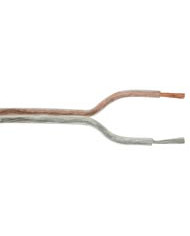 PIATTINA POLAR. TRASP. 2 X2,00mm² (CCA), Classe Fca, MATASSA 100M PREZZO X 1 MT.