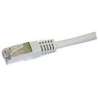 CAVO PATCH UTP CAT. 6 CON 2 SPINE RJ45 0.5MT GRIGIO