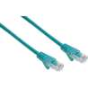 CAVO PATCH UTP CAT. 6 CON 2 SPINE RJ45 0.5MT VERDE