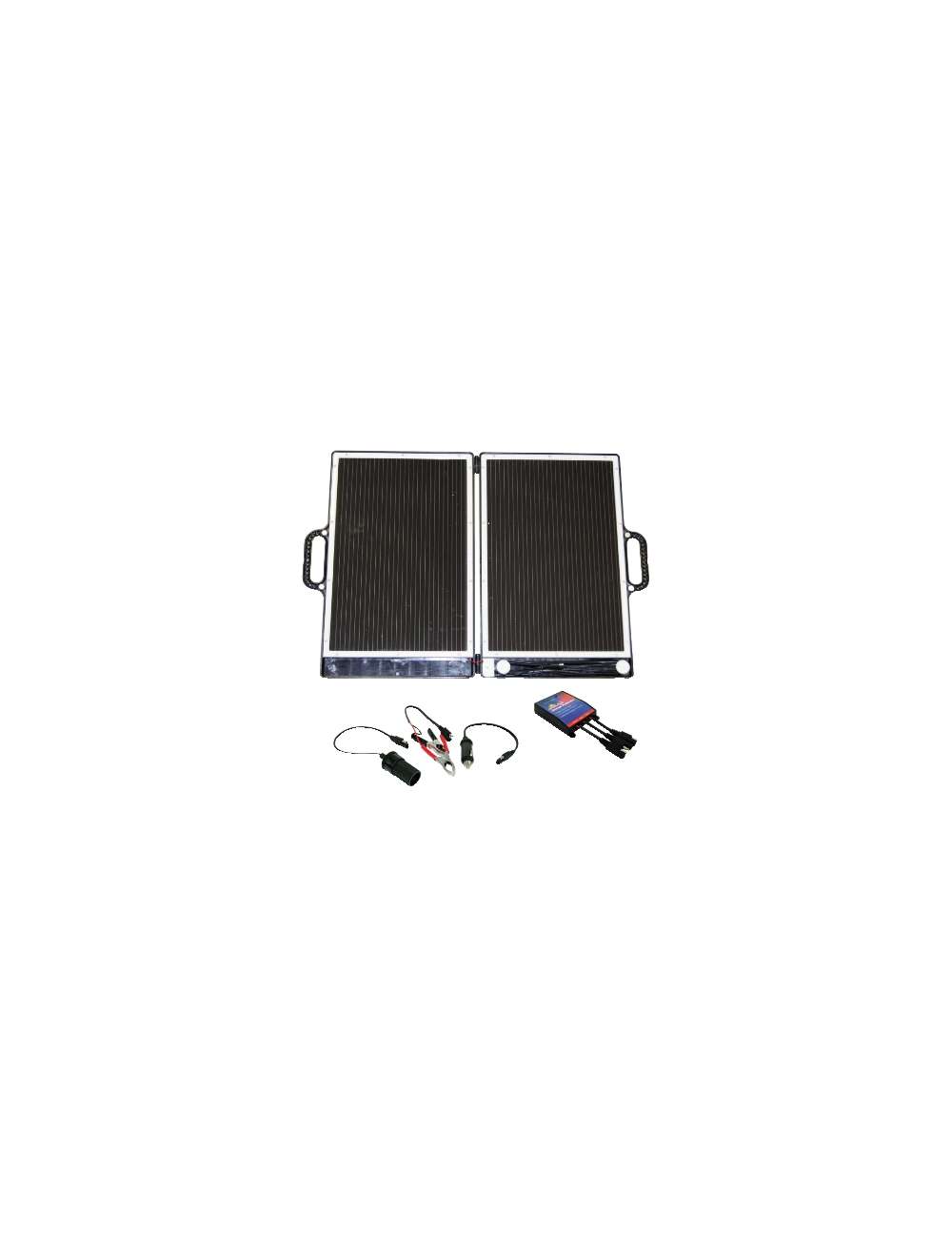 KIT PANNELLO SOLARE FOTOVOLTAICO 13W 7A CON REG.