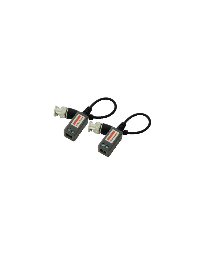 CONVERTITORE VIDEO BALUN DA SPINA BNC A 2 PIN BL.