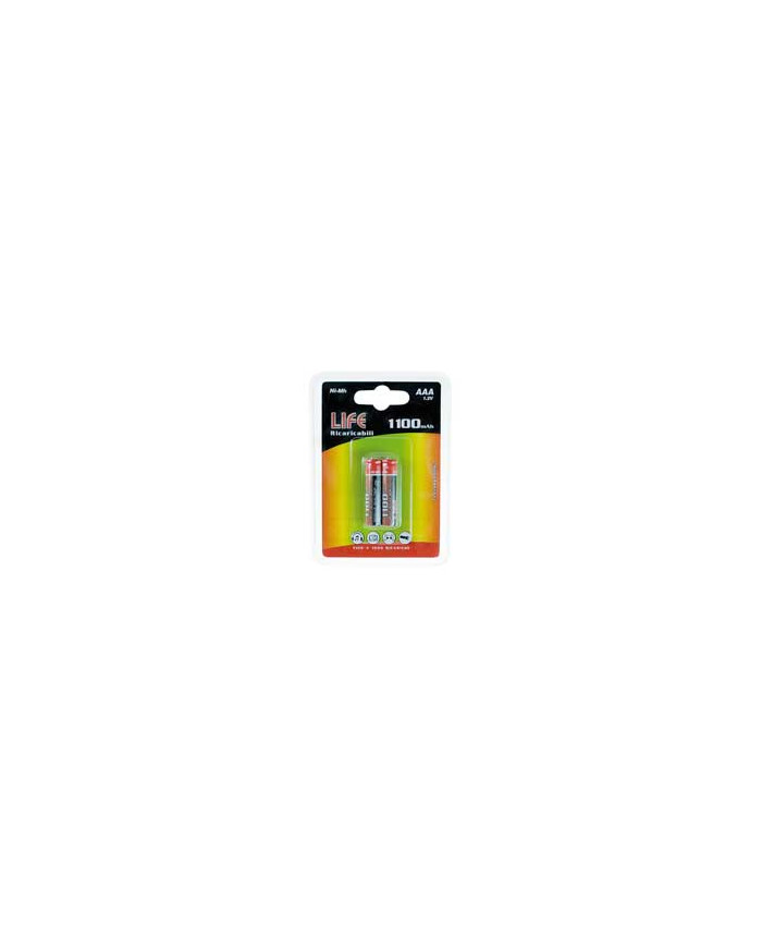 MINISTILO RICARICABILE 1100 MAH NI-MH BL 2PZ LIFE