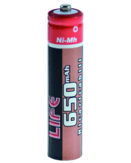 MINISTILO RICARICABILE 650 MAH NI-MH BL 2PZ LIFE