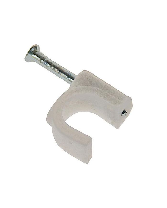 ISOLATORE FISSACAVO DIAM. 5-6 IN KIT 100PZ BIANCHE
