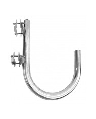 SUPPORTO X PARABOLA A PALO A U 180° CON ACCESSORI