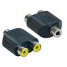 ADATTATORE DA 2 PRESE RCA A PRESA STEREO 3,5 MM