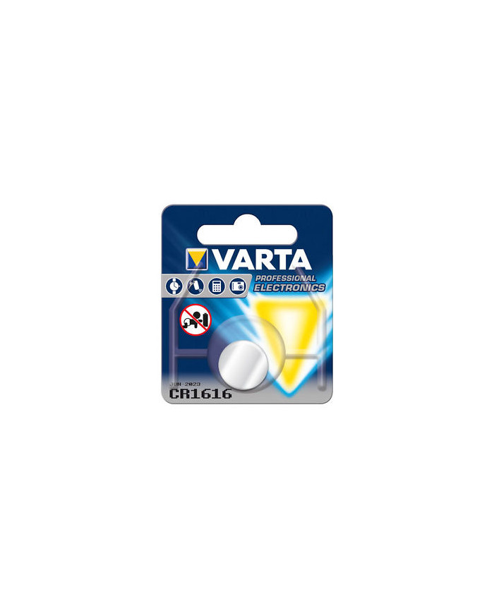 BATTERIA BOTTONE LITIO CR1616 3V VARTA