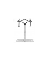 STAFFA PER PALO ANTENNA TV TPE A MURO 15 CM.