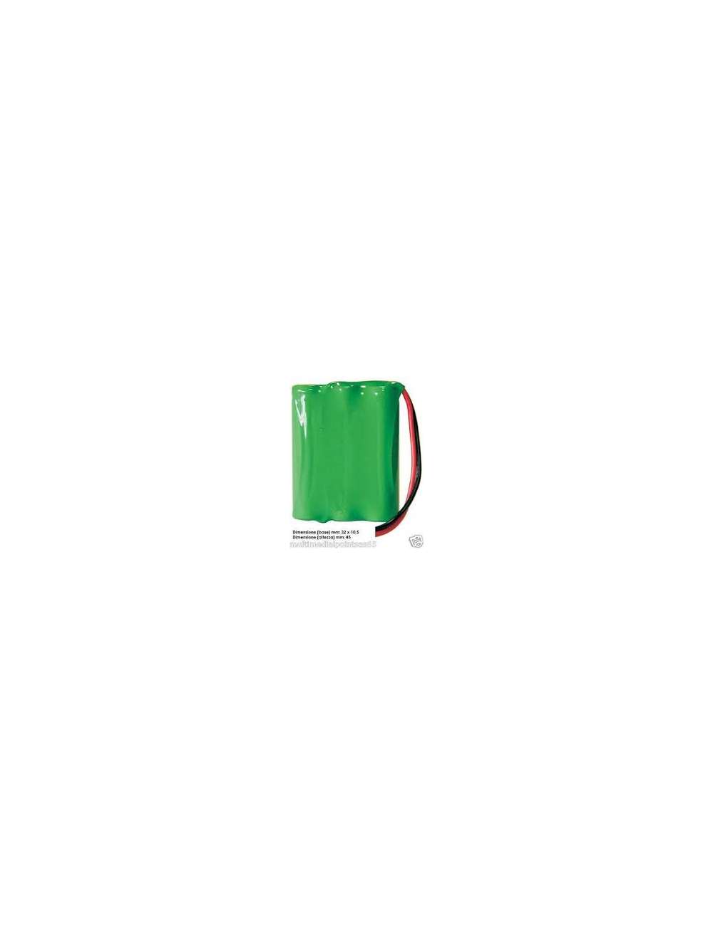 BATTERIA X CORDLESS 2,4V 300MAH 2 FILI 2/3AA
