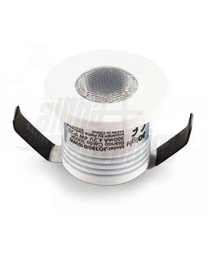 FARETTO LED DA INCASSO 2,5W 500MA LUCE NATURALE