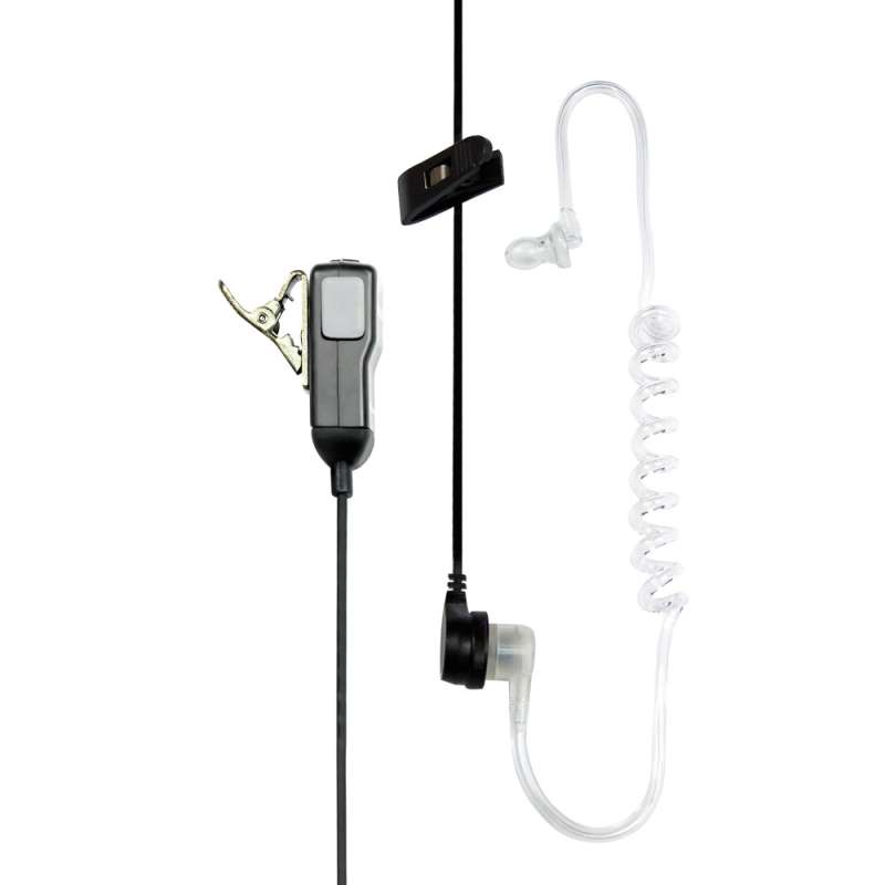 MICROFONO CON AURICOLARE PNEUMATICO 2 PIN KENWOOD