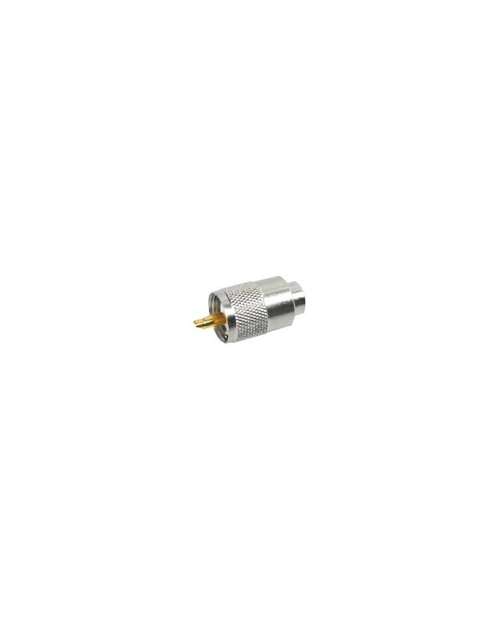 SPINA UHF PL259 PER CAVO RG58 D.4,6MM A SALDARE
