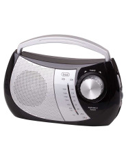 RADIO AM-FM PORTATILE AC-DC ANALOGICA NERO
